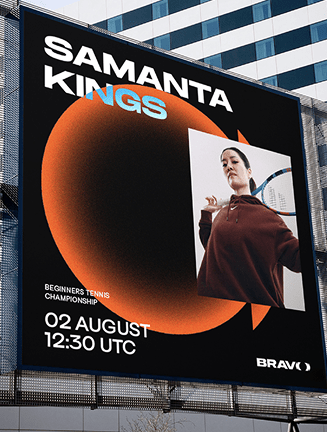 BRAVO: Brand Identity for a Sports Media Platform